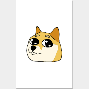 Doge's BIG Eyes Posters and Art